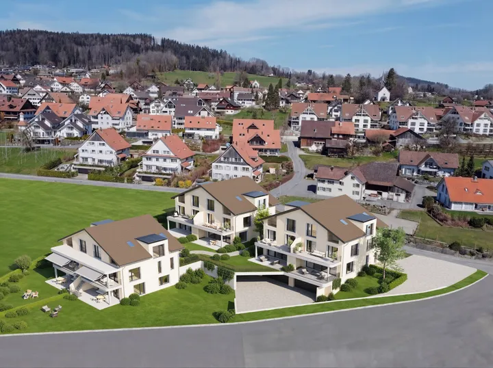 THE SIX AEUGST – Exklusives Wohnen mit Weitblick am Albis